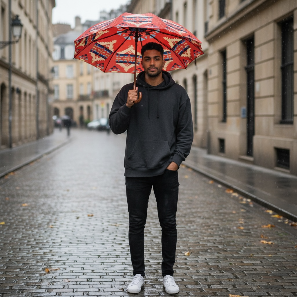 RED AZTEC Umbrella