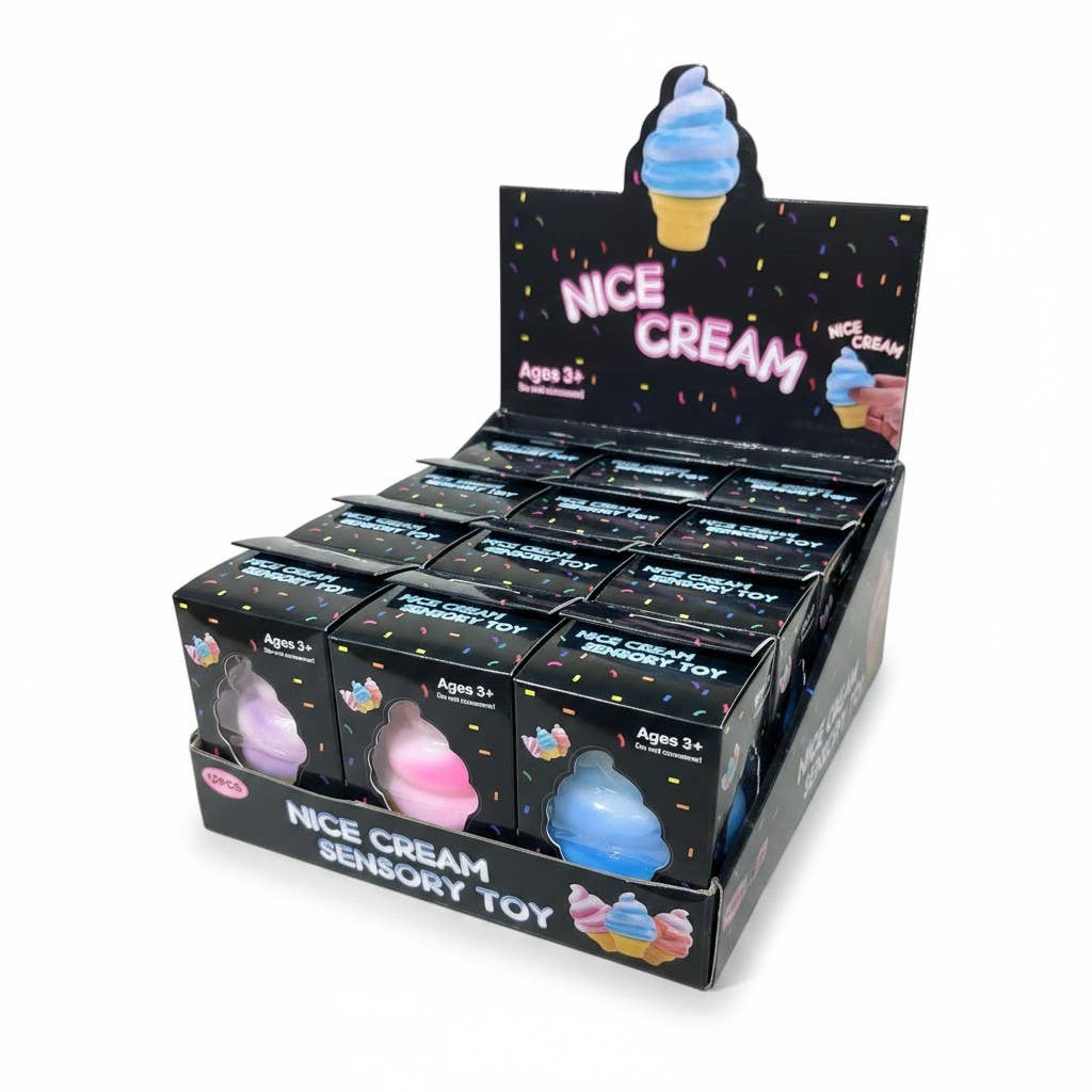 Nice Cream Squishy Sensory Toy – Ice Cream Shape