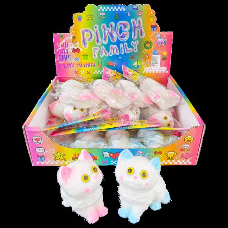PASTEL COLOR CAT SQUISHIES