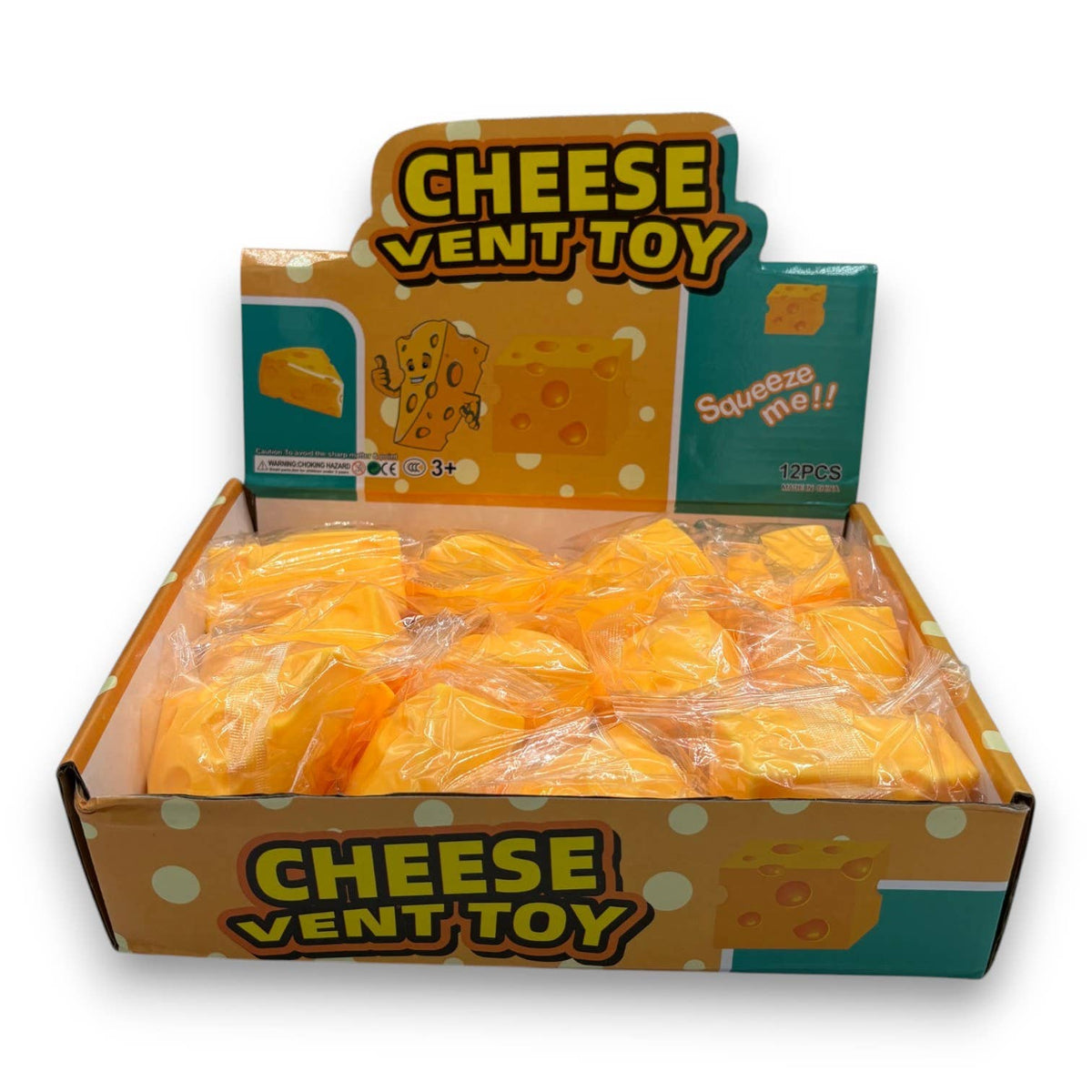 Cheese Vent Toy