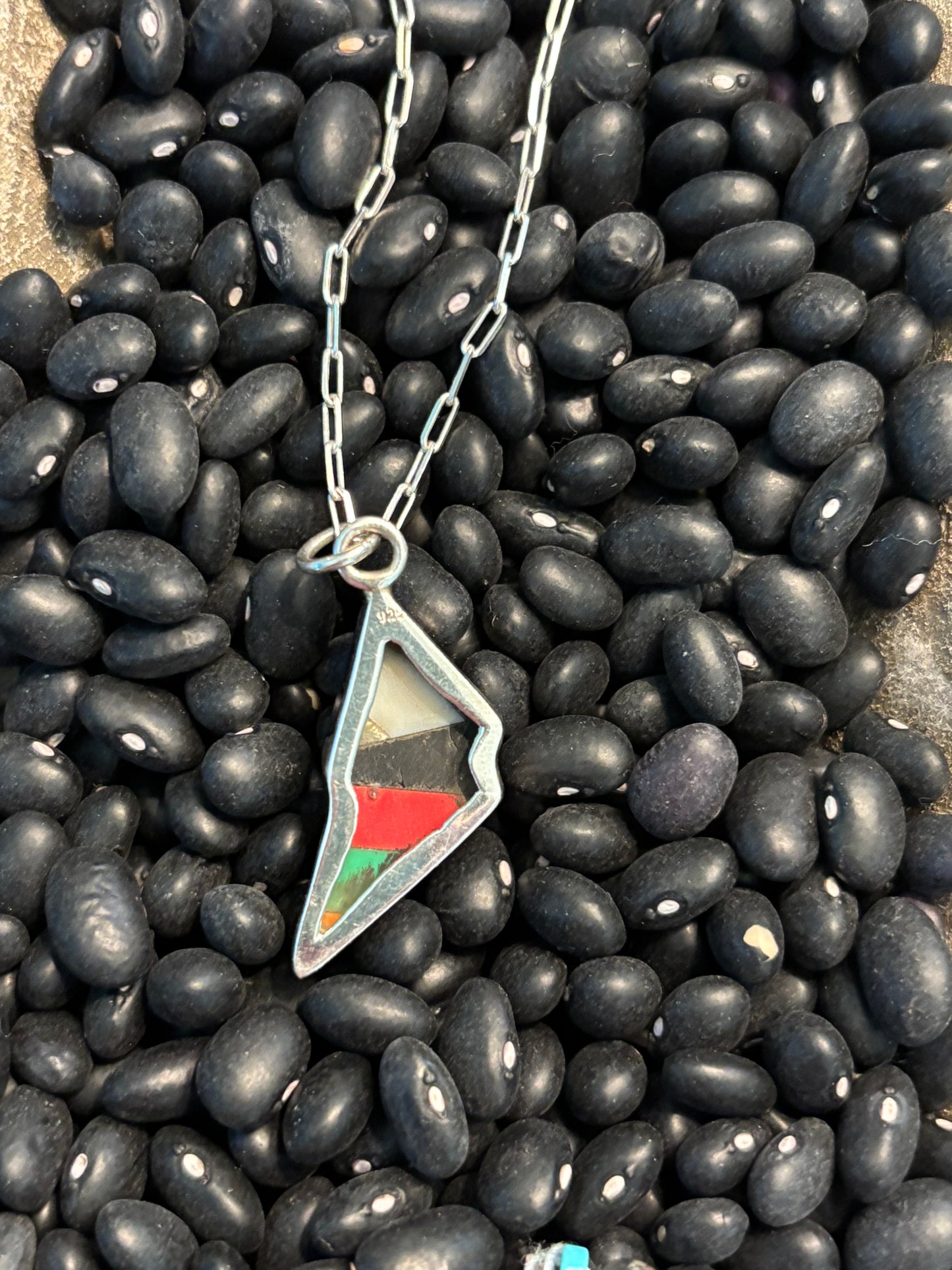 Lightning Bolt Charm with Chain