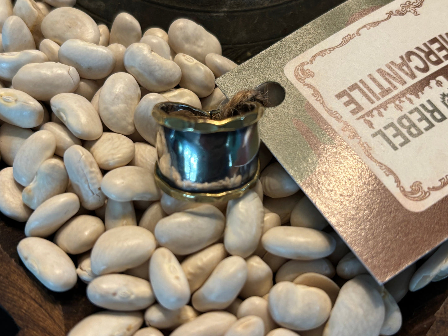 Vintage Silver and Gold Ring