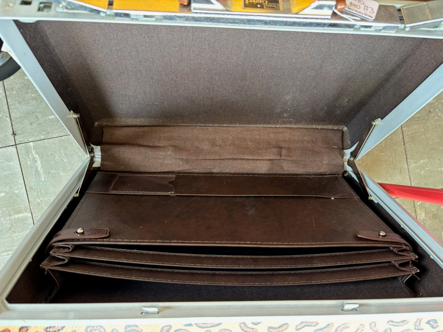Painted Cheetah Thunderbird Briefcase