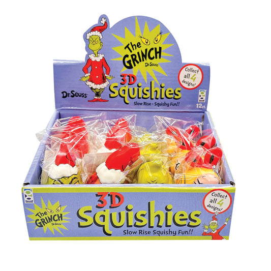 GRINCH 3D SLOW RISE TOY SQUISHY