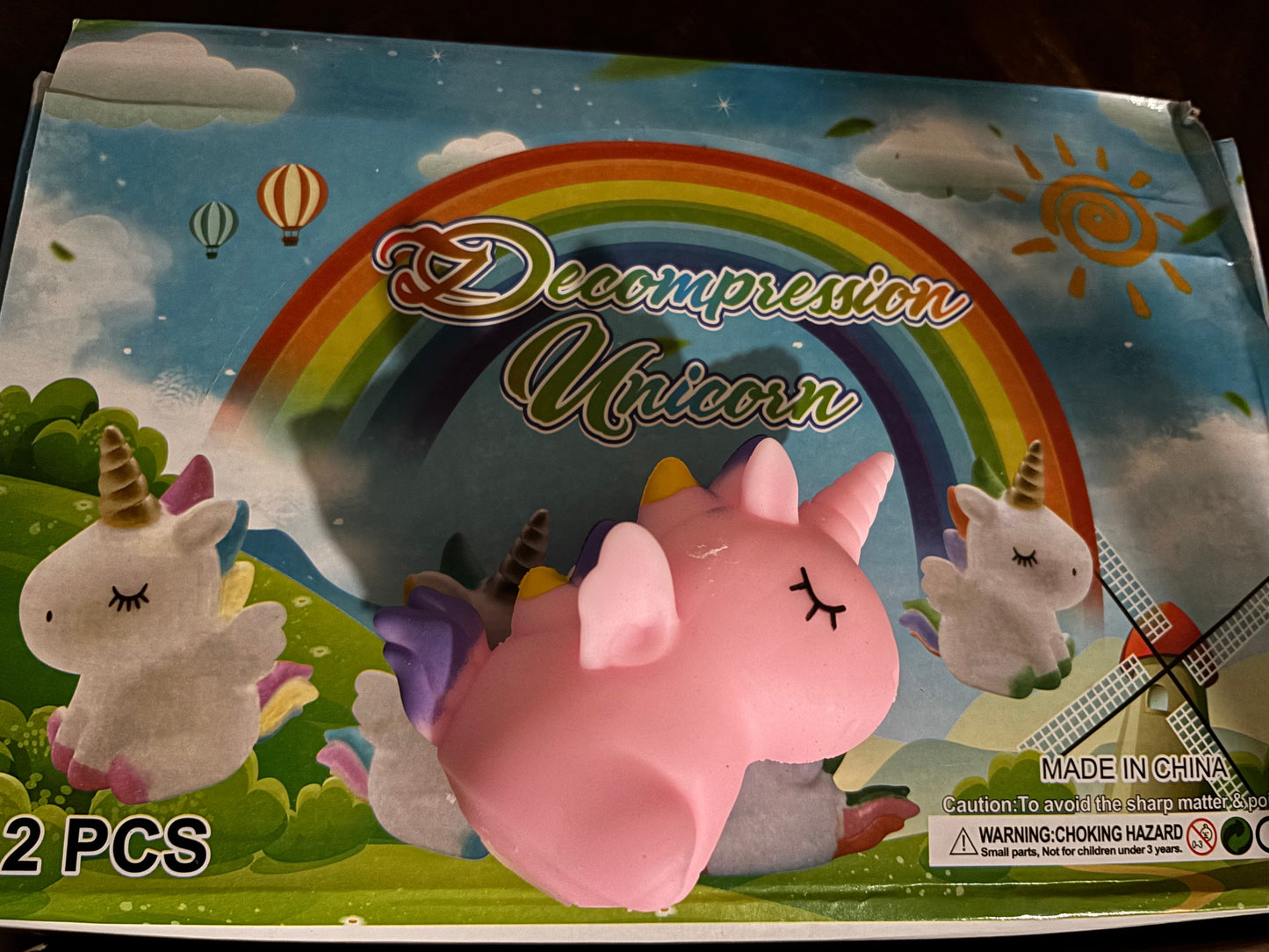 Vent Toys Uni Bear Squishy