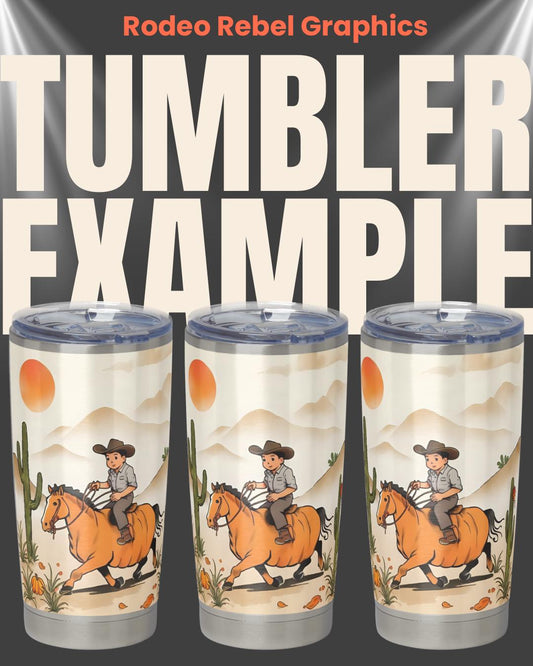 Pumpkin Patch Cowboy SVG: Rodeo Rebel Western Graphics (Digital Download)