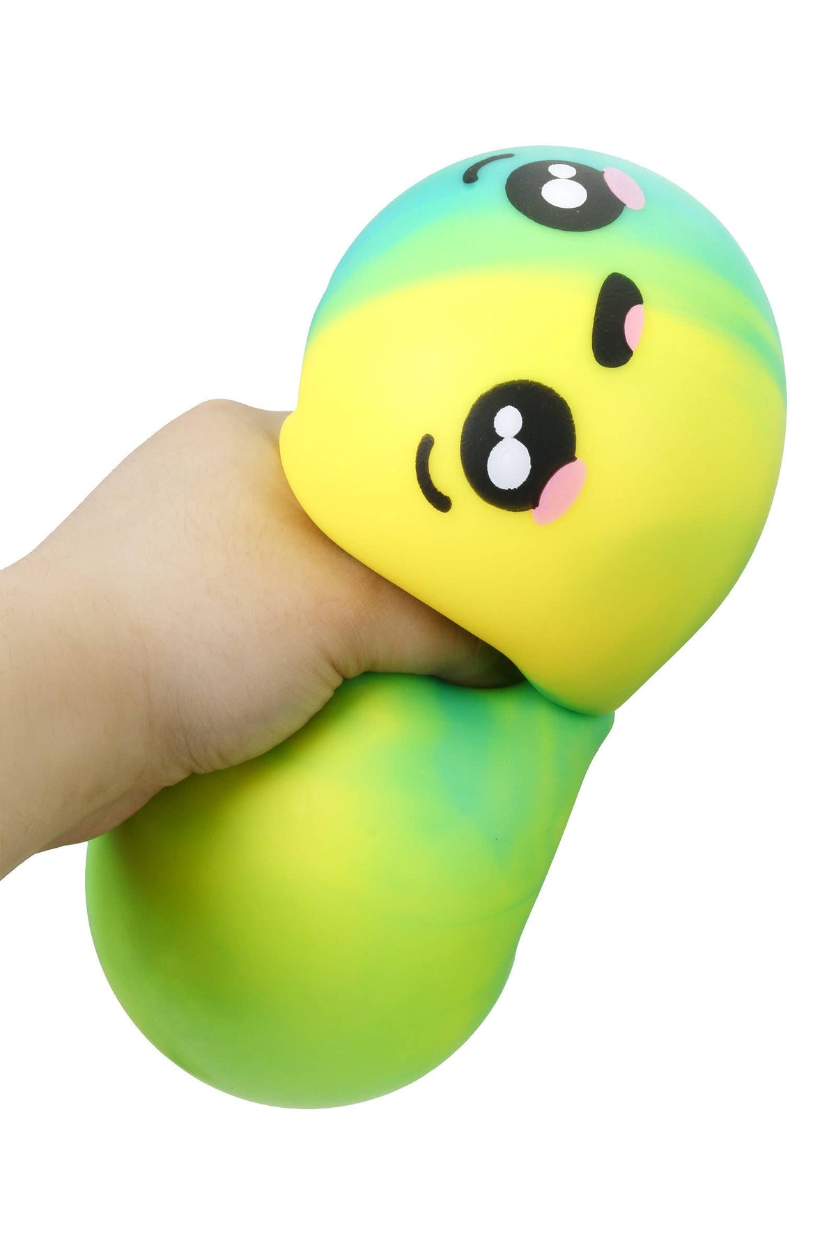 JUMBO Ombre Dumpling Bun Soft Slime Filled Squishy - 6 Inch