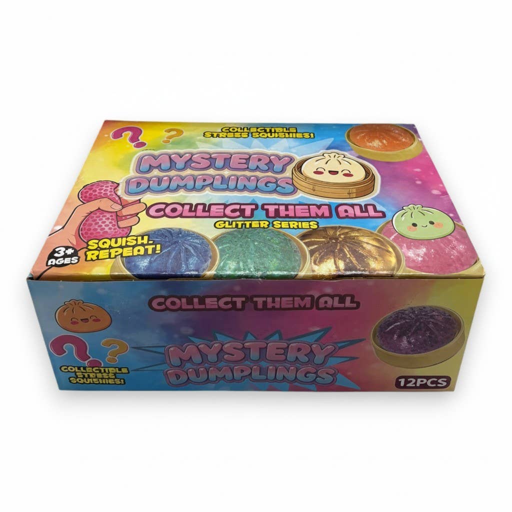 Mystery Squishy Dumplings - Glitter Series 12ct