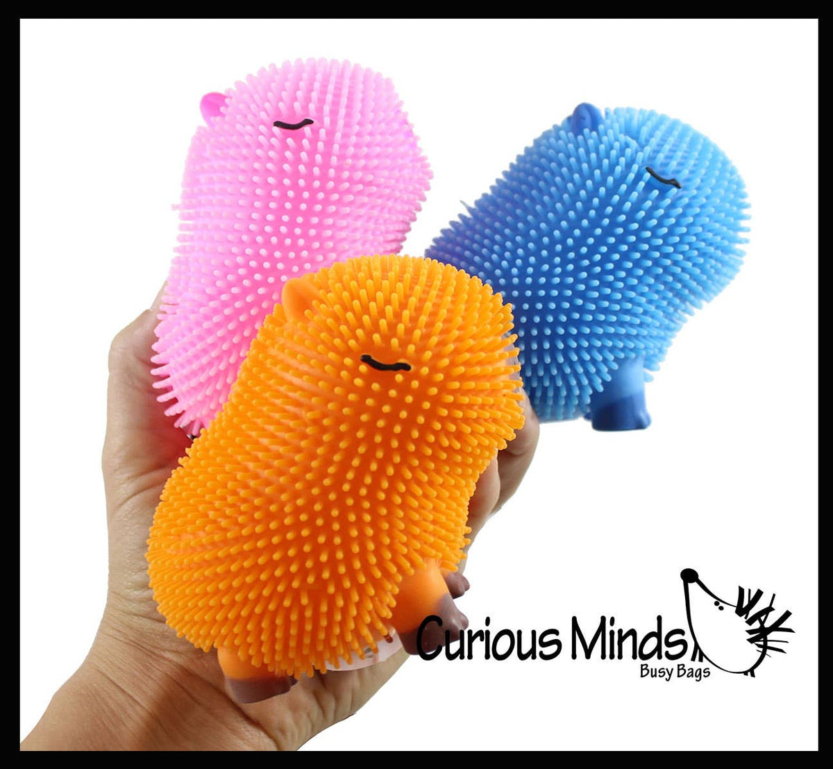 1 Capybara Puffer Air- Filled Squeeze Stress Balls - Squishy