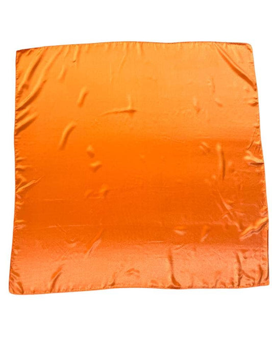 Silky Orange Scarf