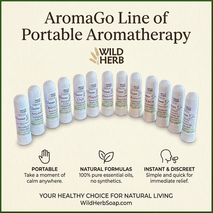 Inhalers Pure Essential Oils Full Strength Aromatherapy