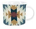 WHITE AZTEC Ceramic Mug
