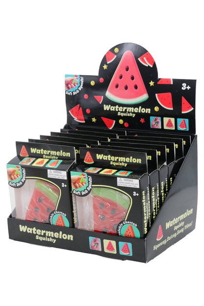 Watermelon Slice Jiggly Mochi Sticky Squishy Toy