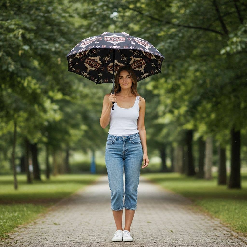 BLACK AZTEC Umbrella