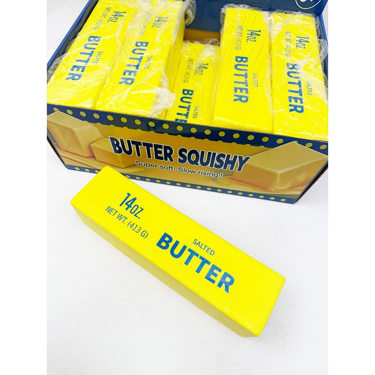 JUMBO 14OZ BUTTER SQUISHY TOY
