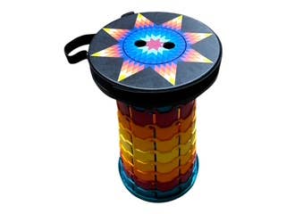 Portable Folding Stool-Southwestern Pattern (2)