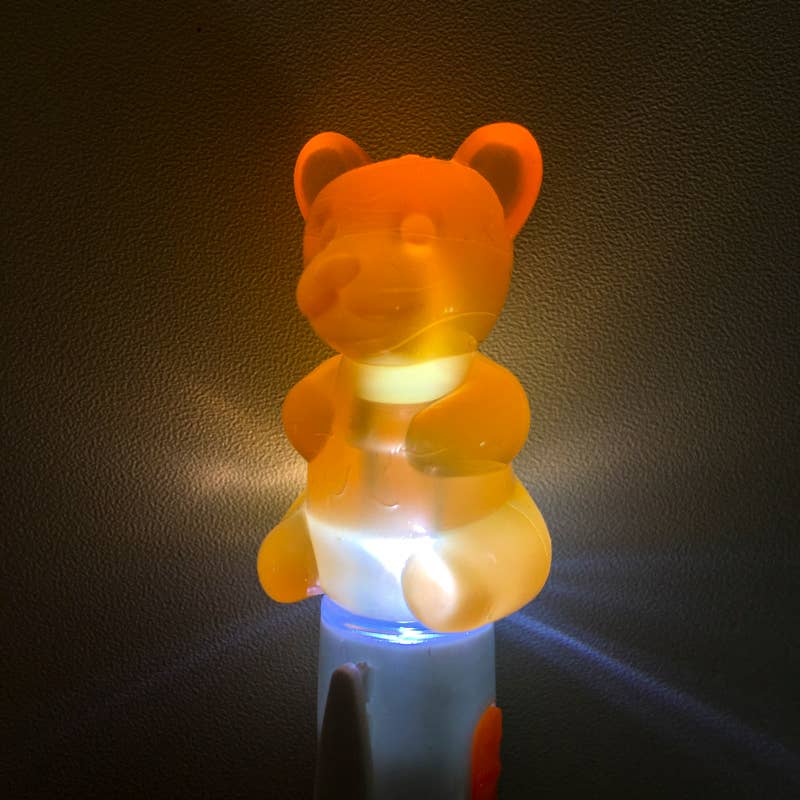 Scented Gummy Bear Light up Highlighter 24/dsp