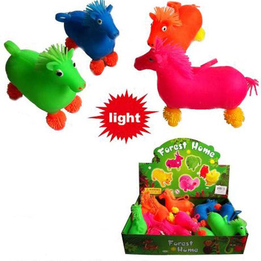 5" Light Up PUFFER HORSE Squish