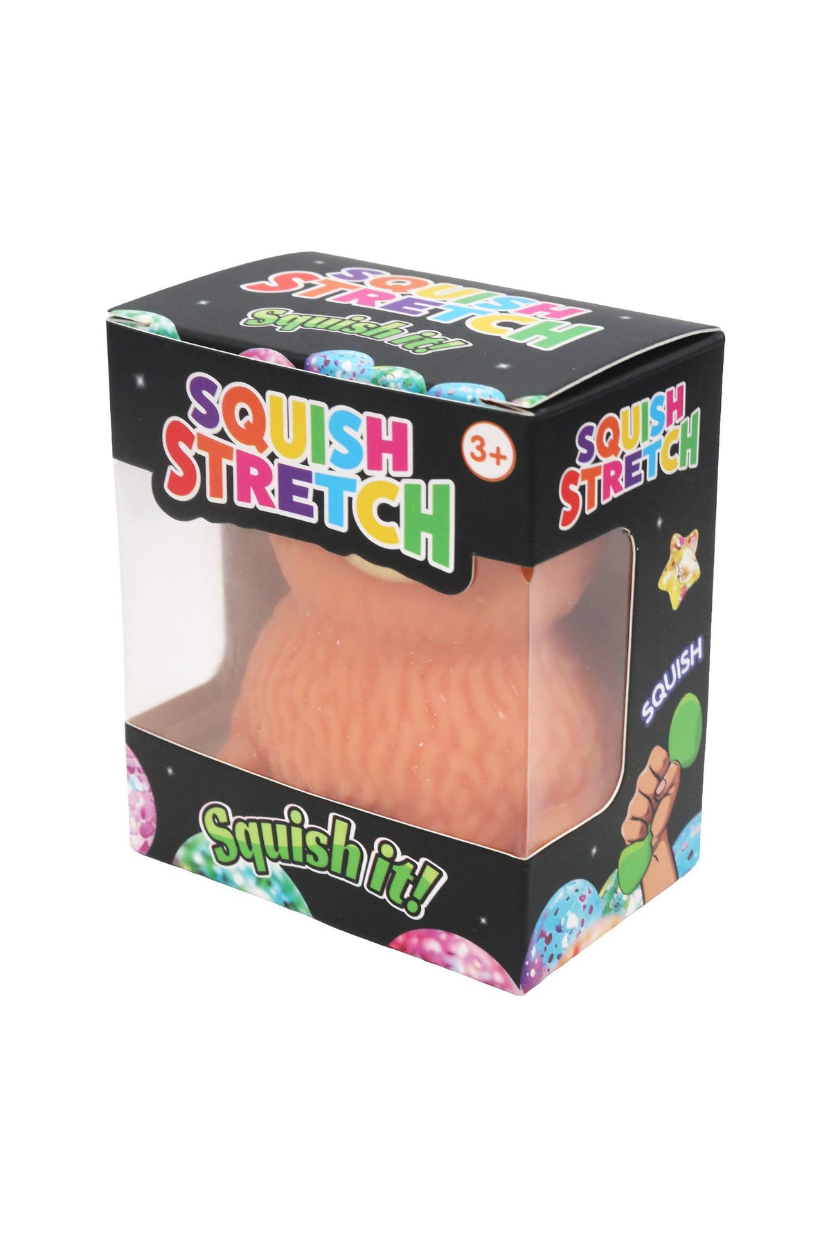 Cute Baby Highland Cow Fluffy Slime Filled Squishy Toy