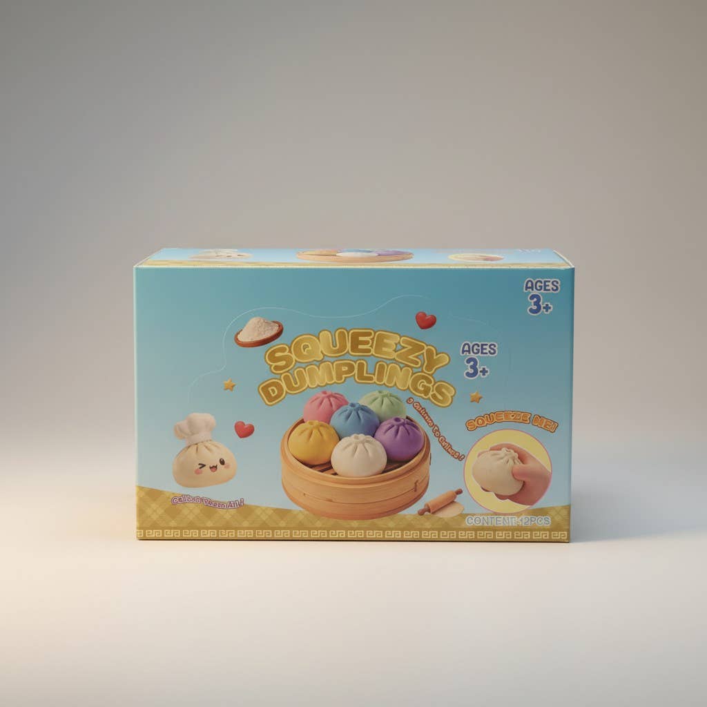 Rainbow Mystery Dumplings