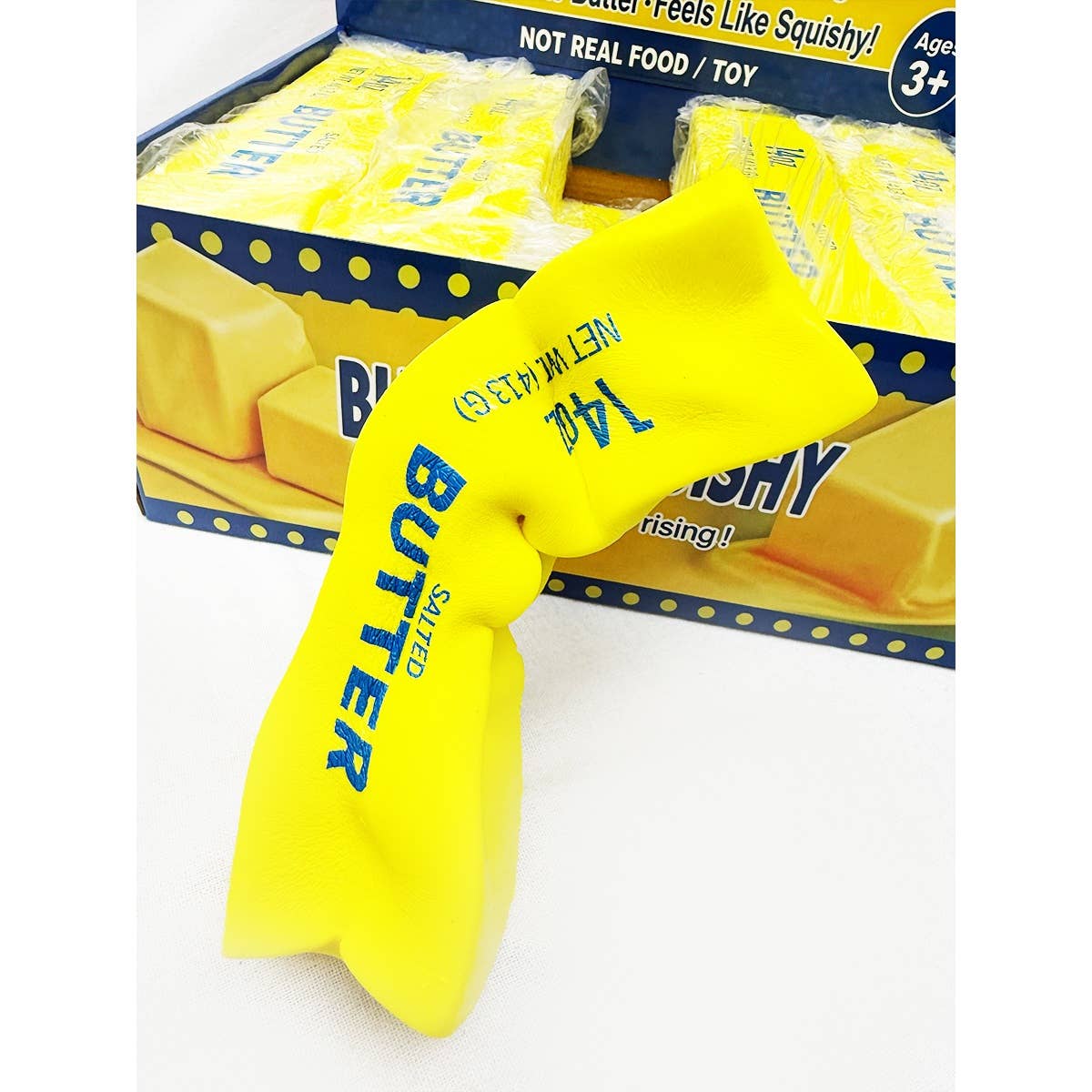JUMBO 14OZ BUTTER SQUISHY TOY