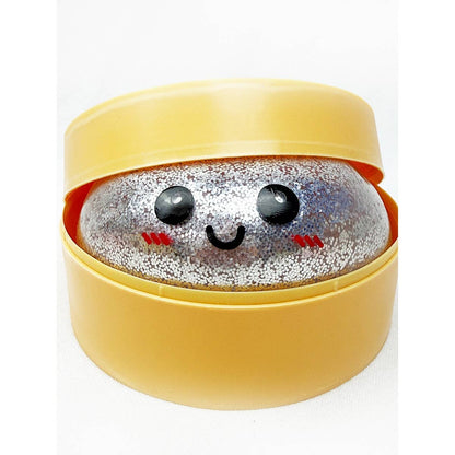 Mystery Glittered Jumbo Dumpling Squishy with Steamer