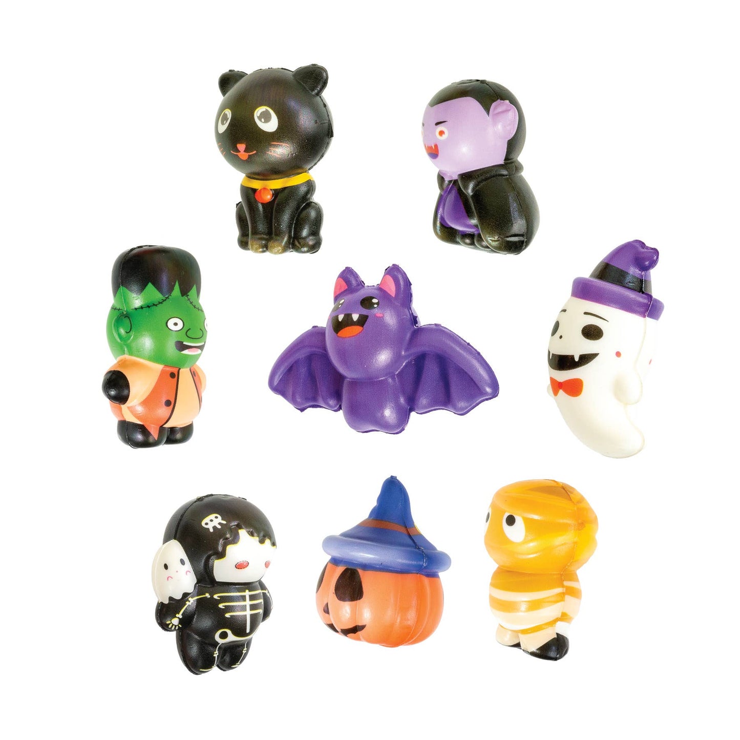MINI HALLOWEEN SQUISHIES TOY    24/DSP