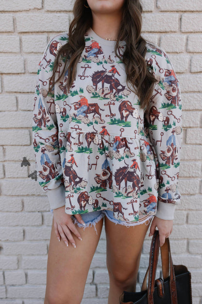 COWHAND THINGS SHIRT TOP