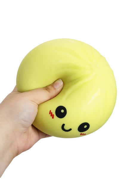 Jumbo Bao Bun Dumpling Soft Slime Filled Squishy - 5.5 Inch