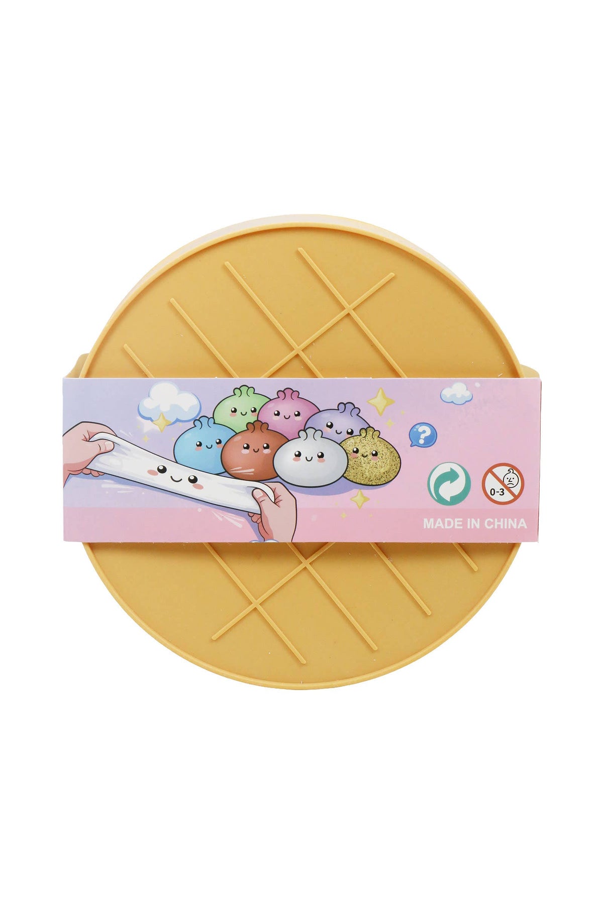 Jumbo Bao Bun Dumpling Soft Slime Filled Squishy - 5.5 Inch