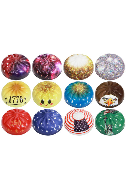 250th USA Patriotic Dumpling Slow Rising Foam Squishy