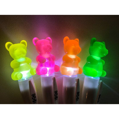 Scented Gummy Bear Light up Highlighter 24/dsp