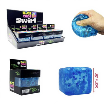 SnowFlake Ice Cube Squishy Toy