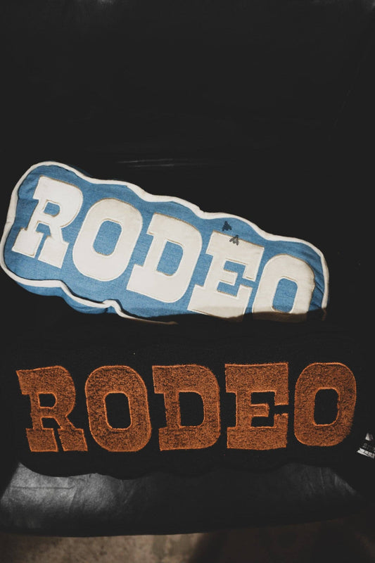 RODEO READY PILLOW *DENIM