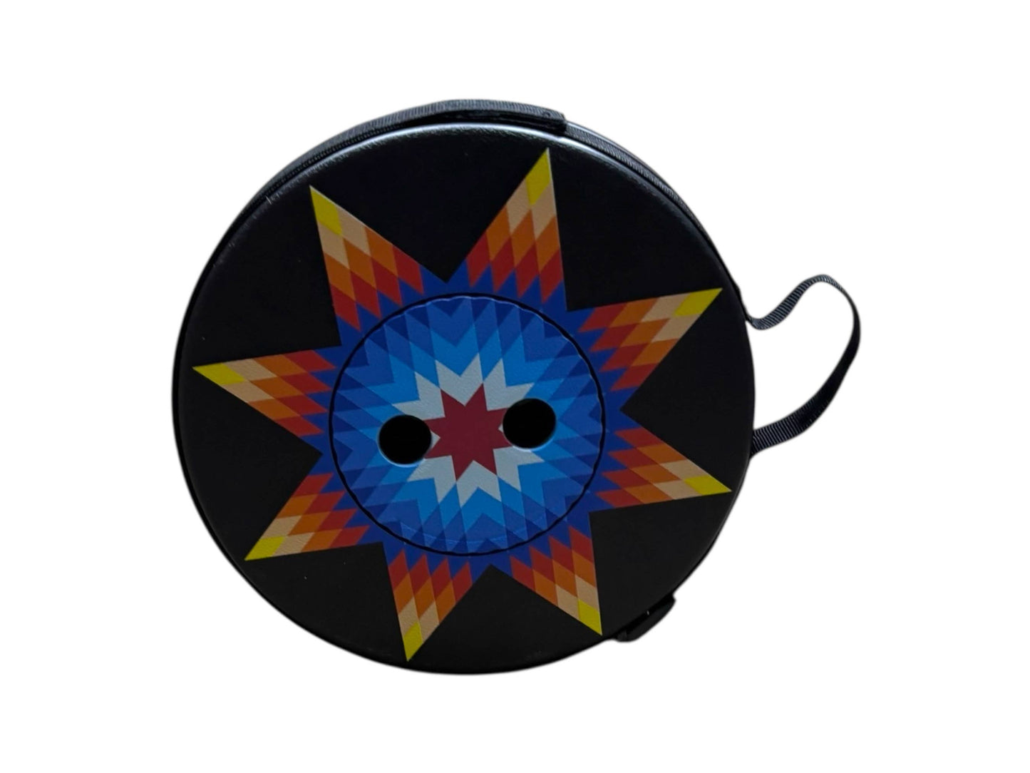Portable Folding Stool-Southwestern Pattern (2)