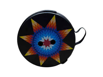 Portable Folding Stool-Southwestern Pattern (2)