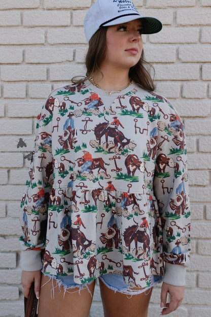COWHAND THINGS SHIRT TOP