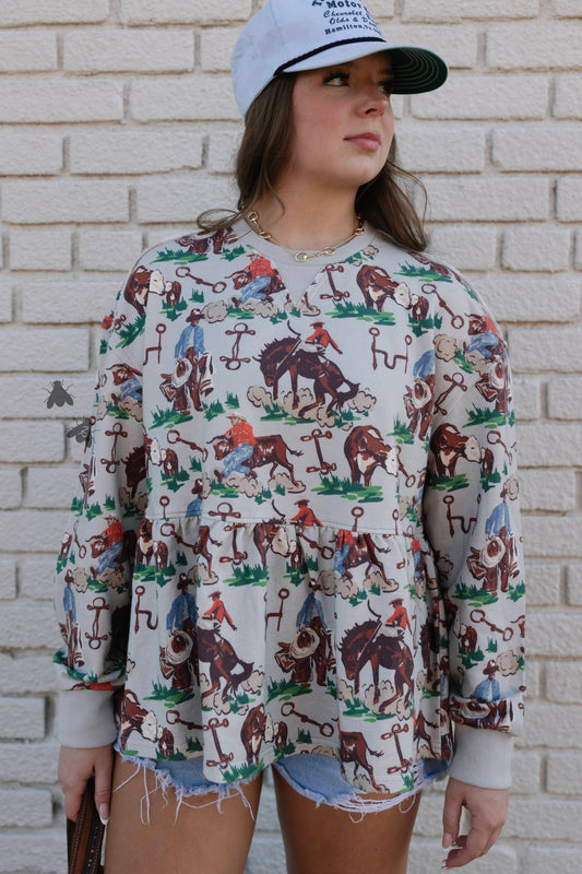 COWHAND THINGS SHIRT TOP