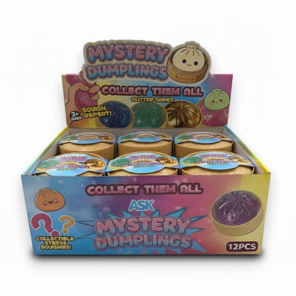 Mystery Squishy Dumplings - Glitter Series 12ct