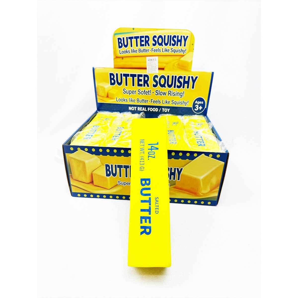 JUMBO 14OZ BUTTER SQUISHY TOY