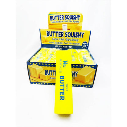 JUMBO 14OZ BUTTER SQUISHY TOY