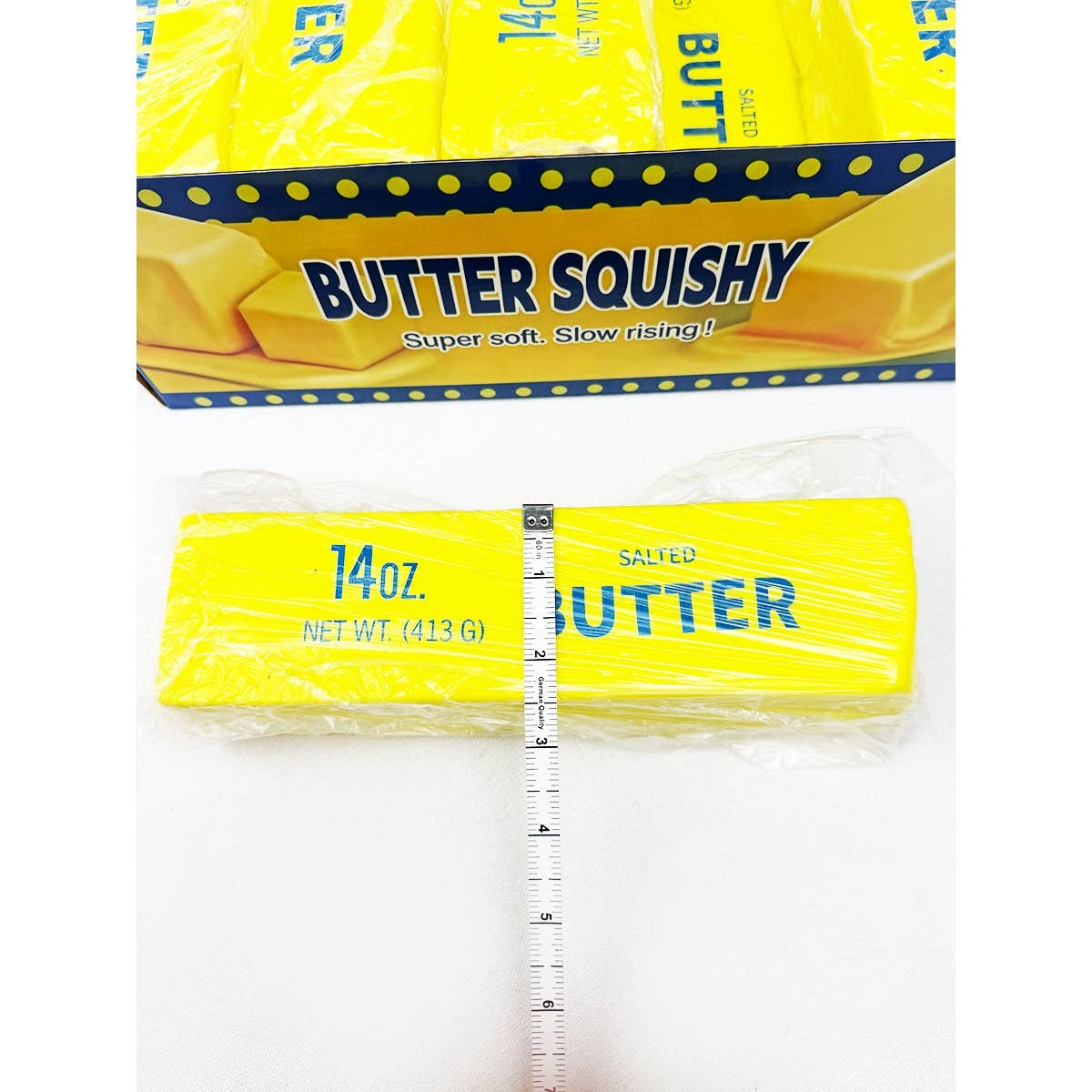 JUMBO 14OZ BUTTER SQUISHY TOY