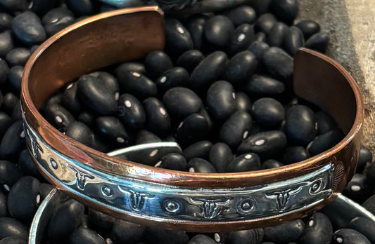 Copper & Silver Cuff