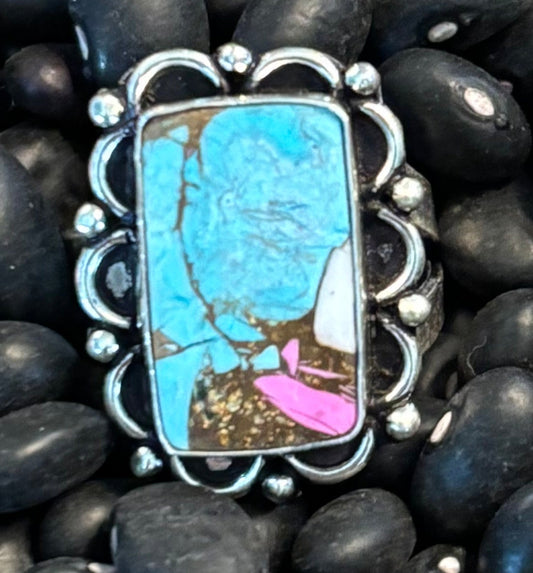 Cotton Candy Ring Adjustable