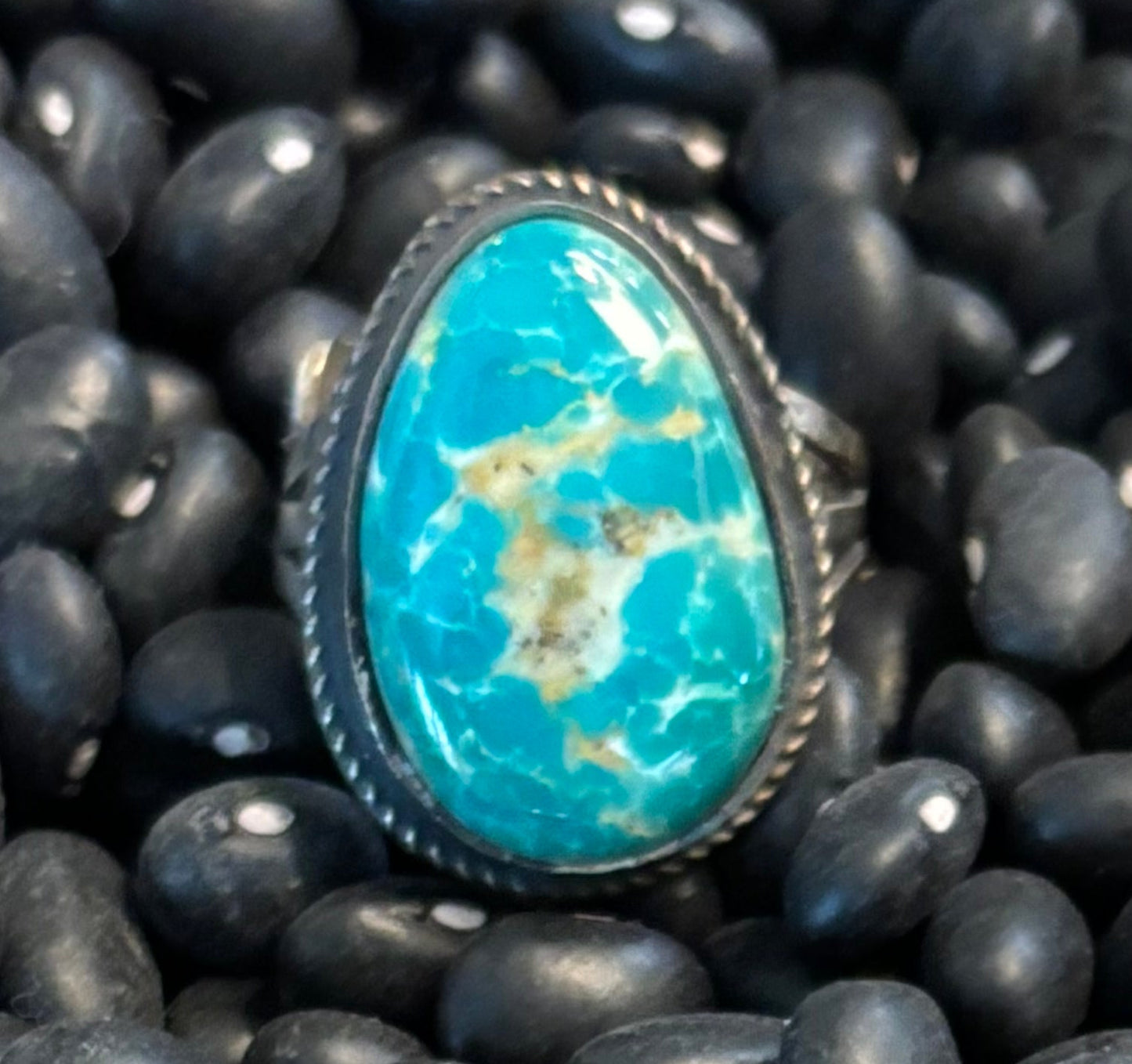 Mojave Turquoise Adjustable Ring
