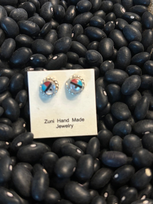 Zuni Hand Made Stud Earrings