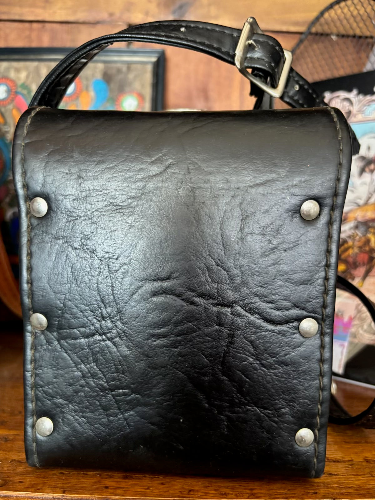 Hand Painted Camera Case Purse