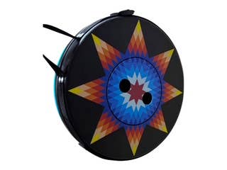 Portable Folding Stool-Southwestern Pattern (2)