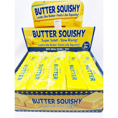 JUMBO 14OZ BUTTER SQUISHY TOY