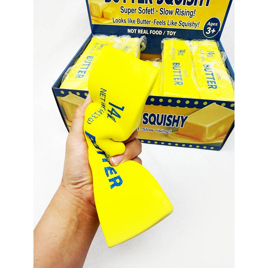 JUMBO 14OZ BUTTER SQUISHY TOY